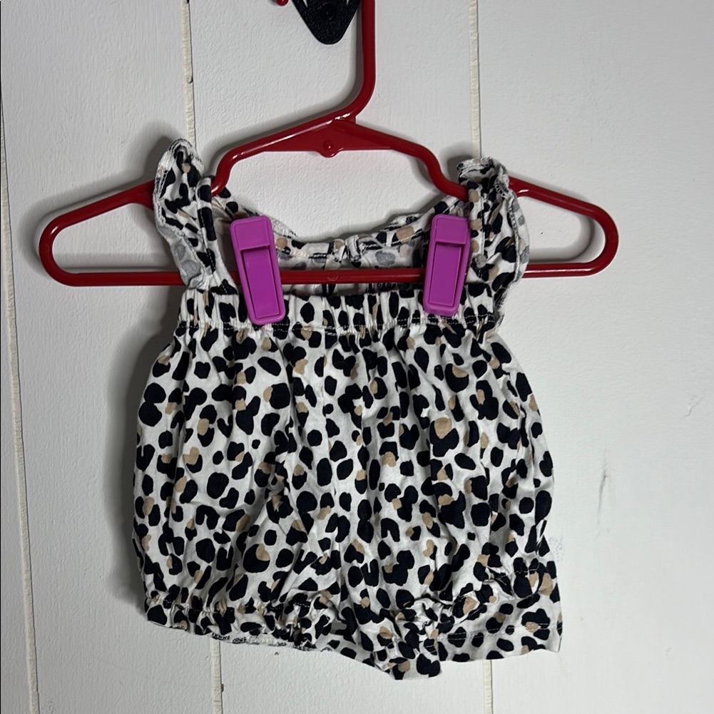 Leopard Print Kids Matching Outfit